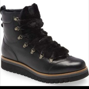 Cole Haan ZeroGrand Lodge Hiker Boot, Size 7.5, Color Black